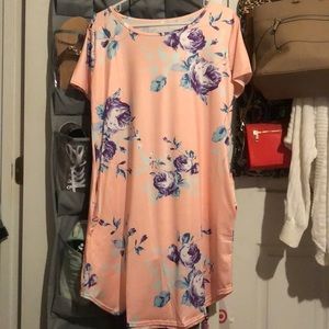 XL floral dress